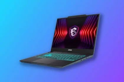 2026 Oyun Bilgisayarı Tavsiyeleri: FPS ve Fiyat Karşılaştırması 4 MSI Cyborg 14 gaming laptop promo on background 2