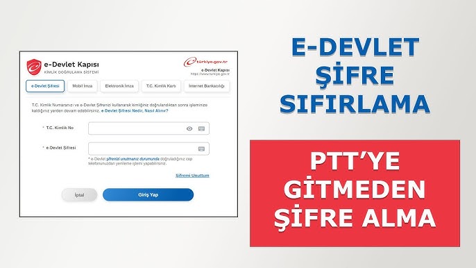 e-Devlet Şifresi Unutulursa Ne Yapılır? PTT'ye Gitmeden Yeni Şifre Alma (2026) 1 hq720 1