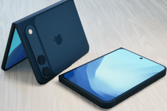 Apple iPhone Fold Mock up